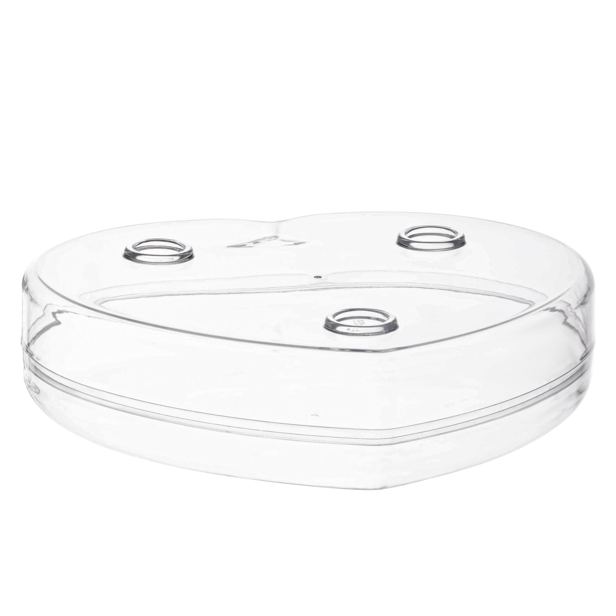 Heart Shaped Clear Acrylic Boxes